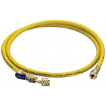PLUS II Charging Hose w/ Ball Valve, Yellow